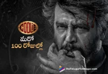 Coolie Countdown Begins, 100 Days To Go For Release