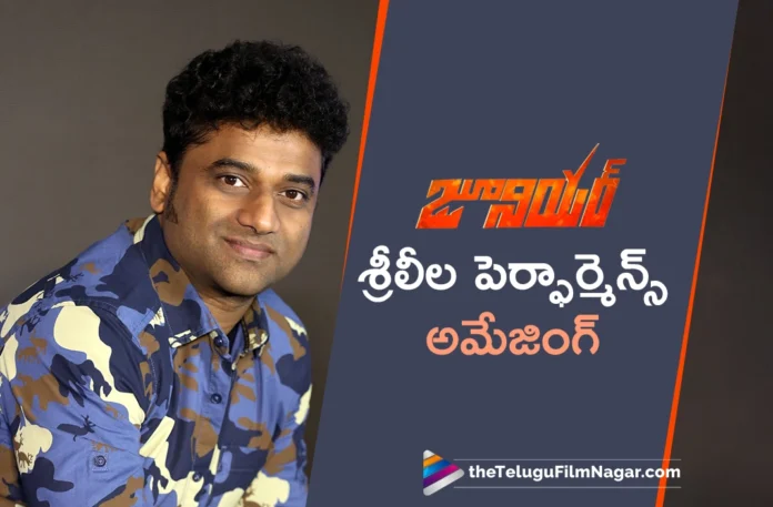 Devisri Prasad Praises Junior Movie Hero Kireeti and Actress Sreeleela