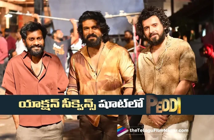 Peddi A Massive Fight Sequence Shoot Undergoes in Gigantic Set at Hyderabad