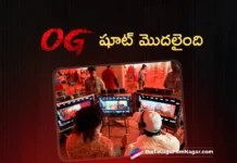 Powerstar pawan Kalyan's OG Shoot Resumes