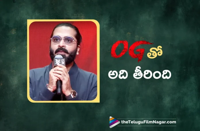 Thug Life Actor Simbu Excited For Sung A Song in Pawan Kalyan's OG Movie