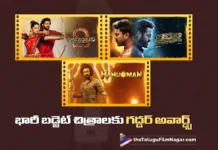 Baahubali 2, RRR, Hanuman and Other Large Scale Movies Wins TGF Awards