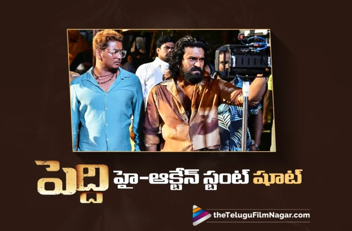 Global Star Ram Charan Performs High Octane Action Episode For Peddi