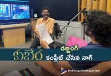 KING nagarjuna wraps his dubbing for Kuberaa