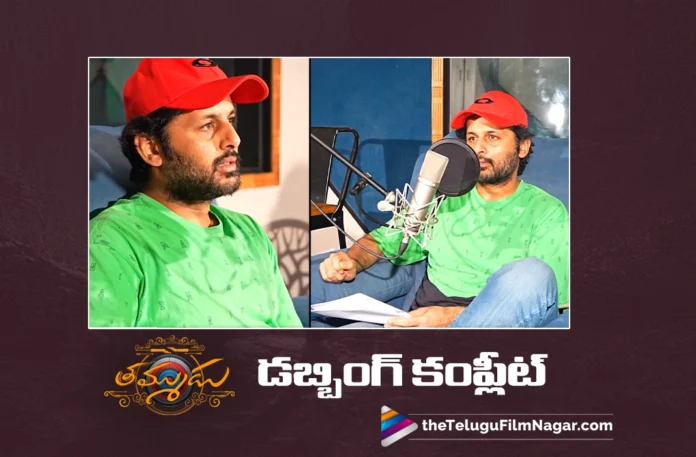 Nithiin's Thammudu Dubbing Wrapped