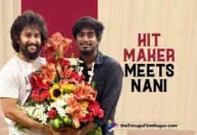 Tourist Family Director Abishan Jeevinth Meets Hero Nani