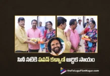 AP DCM Pawan Kalyan Gives Financial Aid To Actress Vasuki
