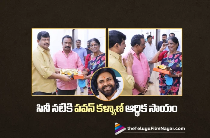 AP DCM Pawan Kalyan Gives Financial Aid To Actress Vasuki