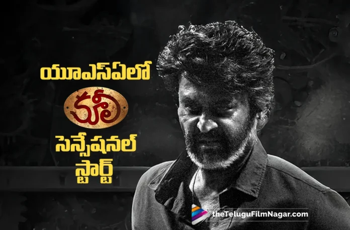Coolie registers a sensational start at the USA box office