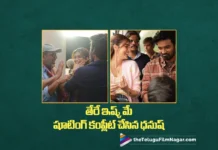 Dhanush Wrapped Up Tere Ishk Mein Shoot