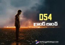 Dhanush's D54 Went on Floors From Today