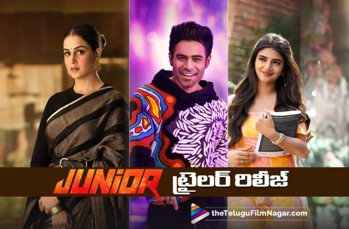 Kireeti and Sreeleela's Junior Trailer Released