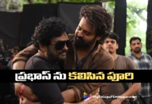 Puri Jagannadh Meets Prabhas on The Raja Saab Sets