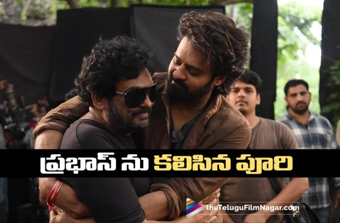 Puri Jagannadh Meets Prabhas on The Raja Saab Sets