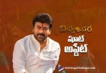 The special song shoot for Vishwambara will commence from July 25th