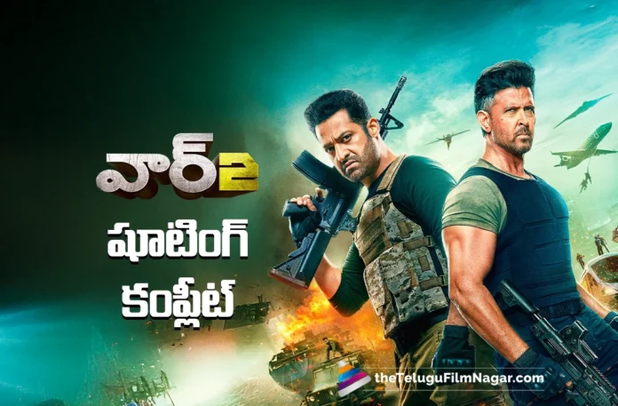 War 2 shooting is completed