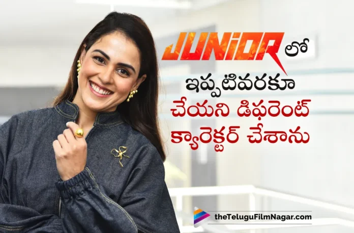genelia says she played a unique and never before seen character in junior