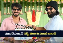Dulquer Salmaan’s New Telugu Film Goes on Floors