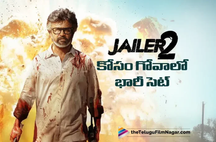 Massive Set Erected in Goa for Jailer 2
