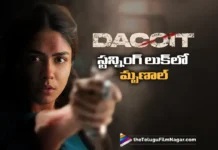 Mrunal Thakur’s Birthday Poster Unveiled From Adivi Sesh’s Dacoit