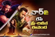 WAR 2 Pre-Release Event to be Held Grandly Tomorrow at Hyderabad