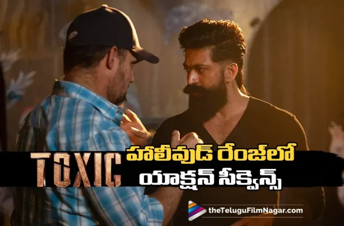 Yash and J.J. Perry Collaborate To Shoot High-Octane Action Sequences For Toxic