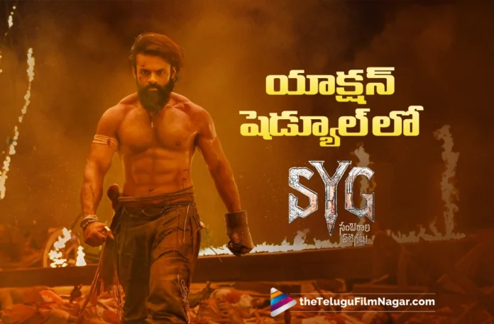 Sambarala Yeti Gattu Enters Crucial Schedule with Peter Hein Spectacular Action Sequence