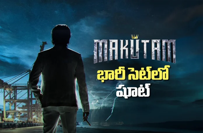 Vishal's Makutam Shoot Goes Under Massive Set Erected in Chennai