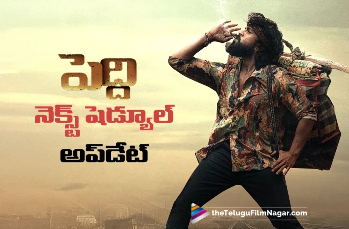 Team Peddi To Shoot a Spectacular Song From Tomorrow in Pune