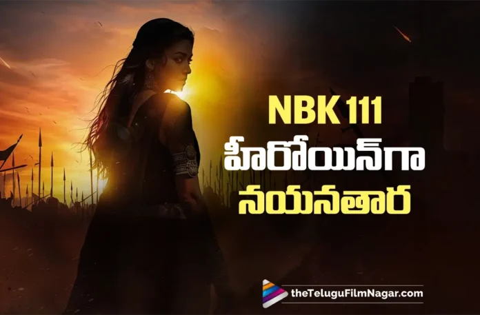 Nayanthara On Board for NBK111