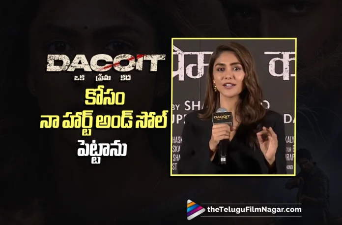 Mrunal Thakur Opens Up About Her Dedication to Dacoit