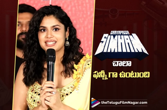 Faria Abdullah Calls Gaayapadda Simham Extremely Funny