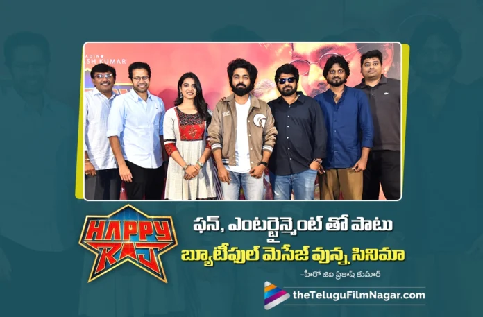 Happy Raj Offers Fun and a Meaningful Message Says G. V. Prakash Kumar