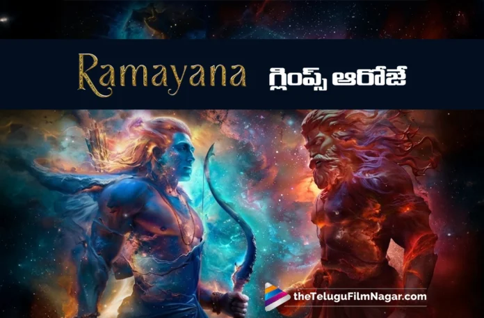 Release Date Locked for Ramayana First Glimpse