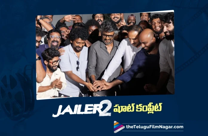 Shooting Completed for Jailer 2 Shooting Completed for Jailer 2
