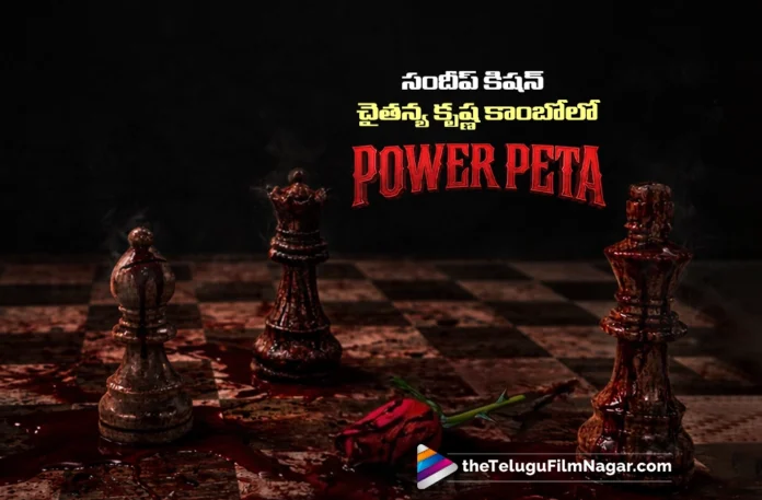 Sundeep Kishan’s Next Project Power Peta Announced Sundeep Kishan’s Next Project Power Peta Announced