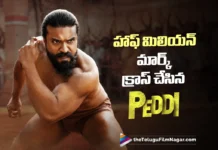 అమెరికాలో హాఫ్ మిలియన్ మార్క్ క్రాస్ చేసిన పెద్ది Peddi Crosses Half-Million Mark at the USA Box Office