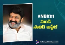 NBK111 నుండి సాలిడ్ అప్డేట్ రానుంది Solid Update from #NBK111 Coming Soon