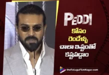 We Worked Passionately for Two Years on Peddi says Ram Charan