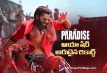 200 మిలియన్ వ్యూస్ దాటిన ఆయా షేర్ Aaya Sher Song from The Paradise Surpasses 200 Million Views