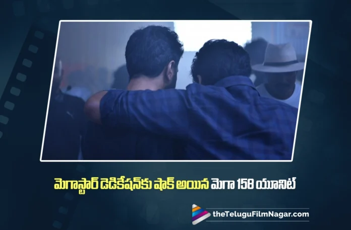 Megastar Chiranjeevi Once Again Proves His Dedication to Cinema Megastar Chiranjeevi Once Again Proves His Dedication to Cinema