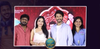 రాజా ది రాజా ప్రీమియర్స్కు అద్భుతమైన రెస్పాన్స్ వచ్చింది – హీరో రుత్విక్ Raja The Raja Premieres Win Over Audiences Says Hero Ruthvik