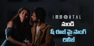 ఇమ్మోర్టల్ నుంచి షీ ఈజ్ మై సాంగ్ రిలీజ్ She Is My second single from Immortal