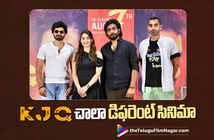 #KJQ Is a Very Different Film says Dheekshith Shetty #KJQ Is a Very Different Film says Dheekshith Shetty