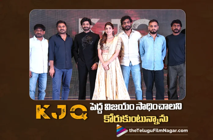 Srikanth Odela Wishing #KJQ a Grand Success Srikanth Odela Wishing #KJQ a Grand Success