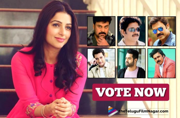 Who Among These Star Heroes Can Make The Best Pair With Actress Bhoomika Chawla?