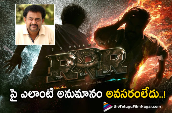 RRR Going To Be Another Visual Feast To Audience Says Tollywood Ace Writer Sai Madhav Burra