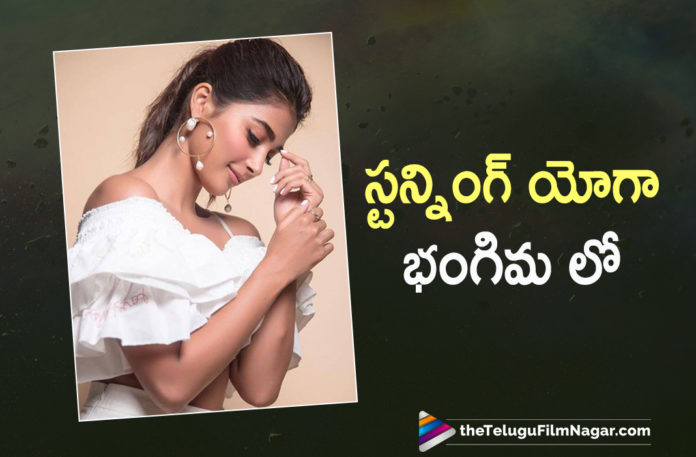 Actress Pooja Hegde Shares A Glimpse Of Her Yoga Workout Session On Instagram