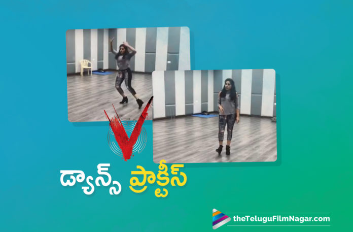 Actress Nivetha Thomas Shares A Dance Rehearsal Video Shot During V Movie Shooting On Social Media