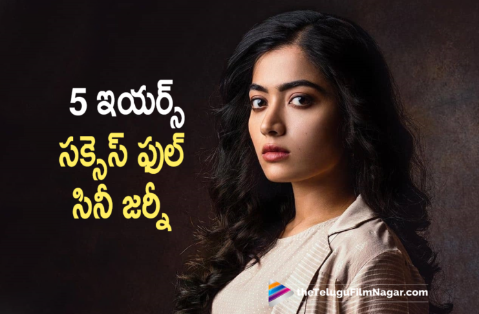 Rashmika completes 5 years in Tollywood